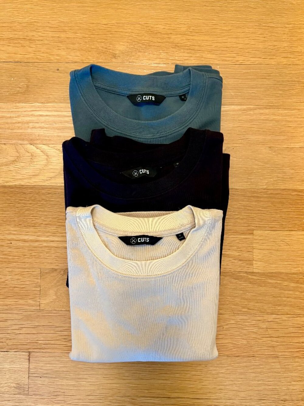 (3) Three Cuts Clothing Tomboy Cropped Tees